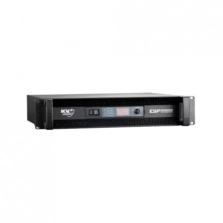 KV2 Audio ESP2000D Dwukanałowy wzmacniacz mocy 2x 1000W z monitoringiem cyfrowym